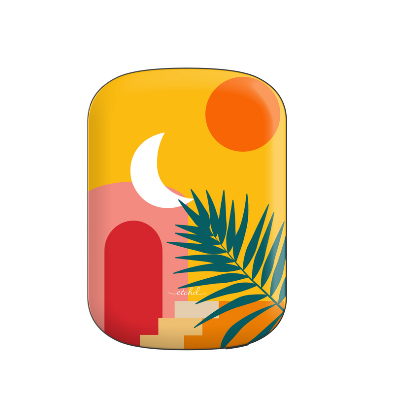 Tropical Sunset Magnetic Powerbank by etchd