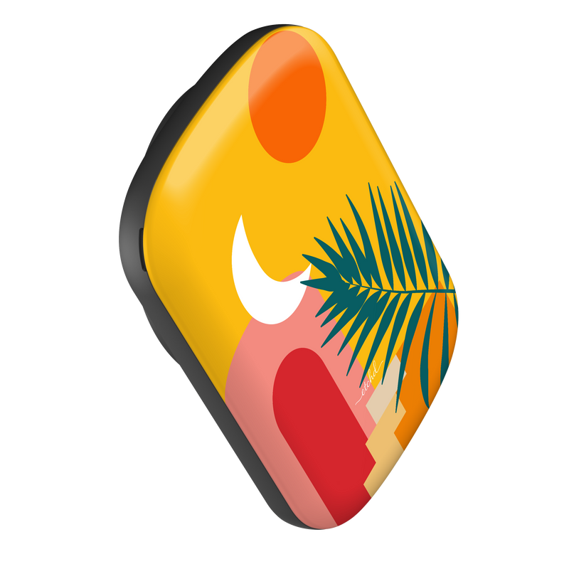 Tropical Sunset Magnetic Powerbank by etchd, view 3