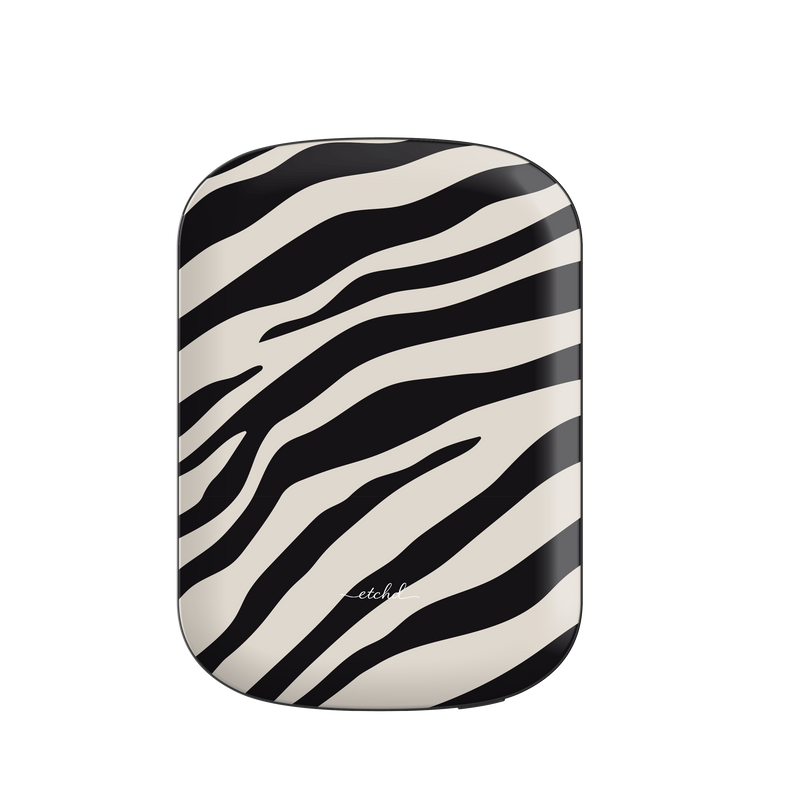 Zebra Print Magnetic Powerbank by etchd