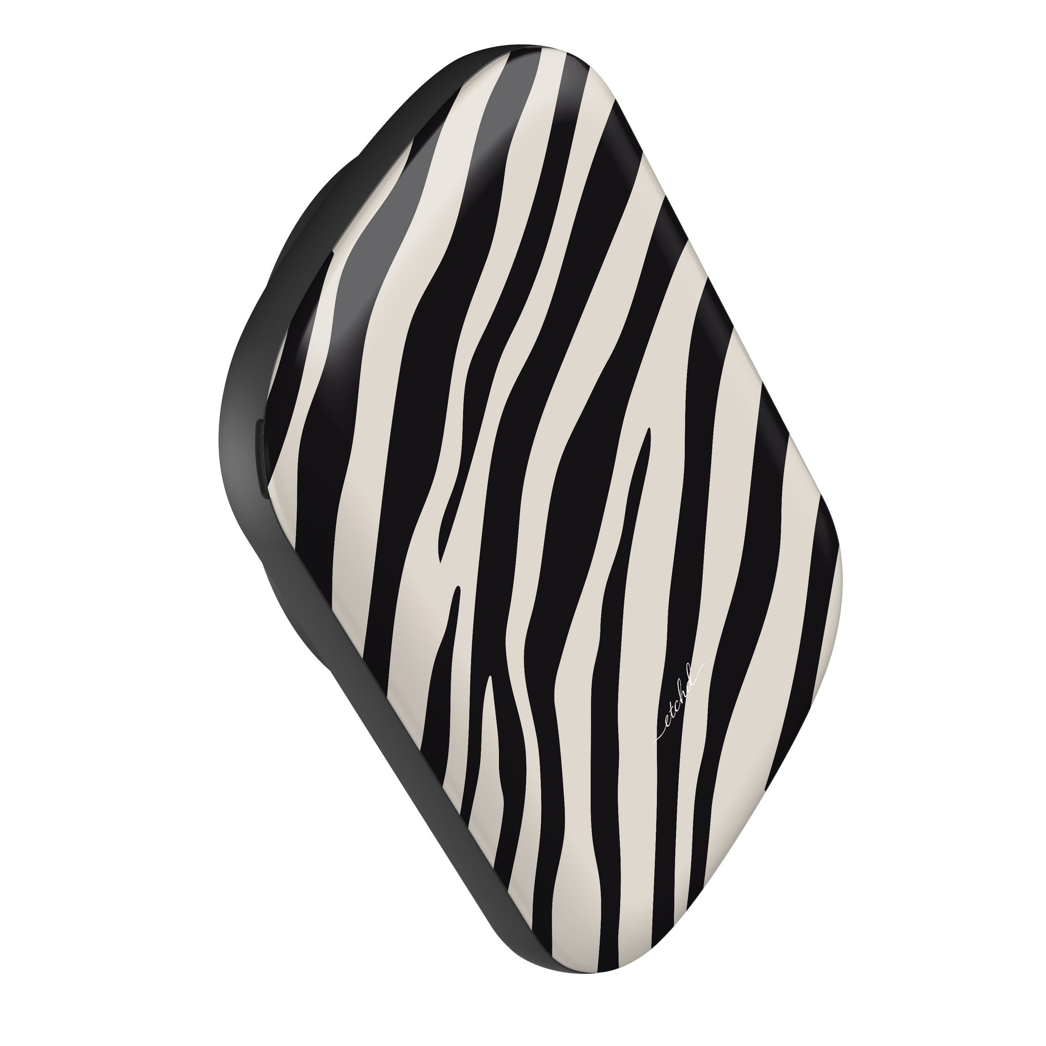 Zebra Print Magnetic Powerbank by etchd, view 3