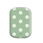 Cream & Sage Polka Dot Magnetic Powerbank