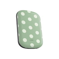Cream & Sage Polka Dot Magnetic Powerbank by etchd, view 6