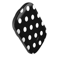 White & Black Polka Dot Magnetic Powerbank by etchd, view 3