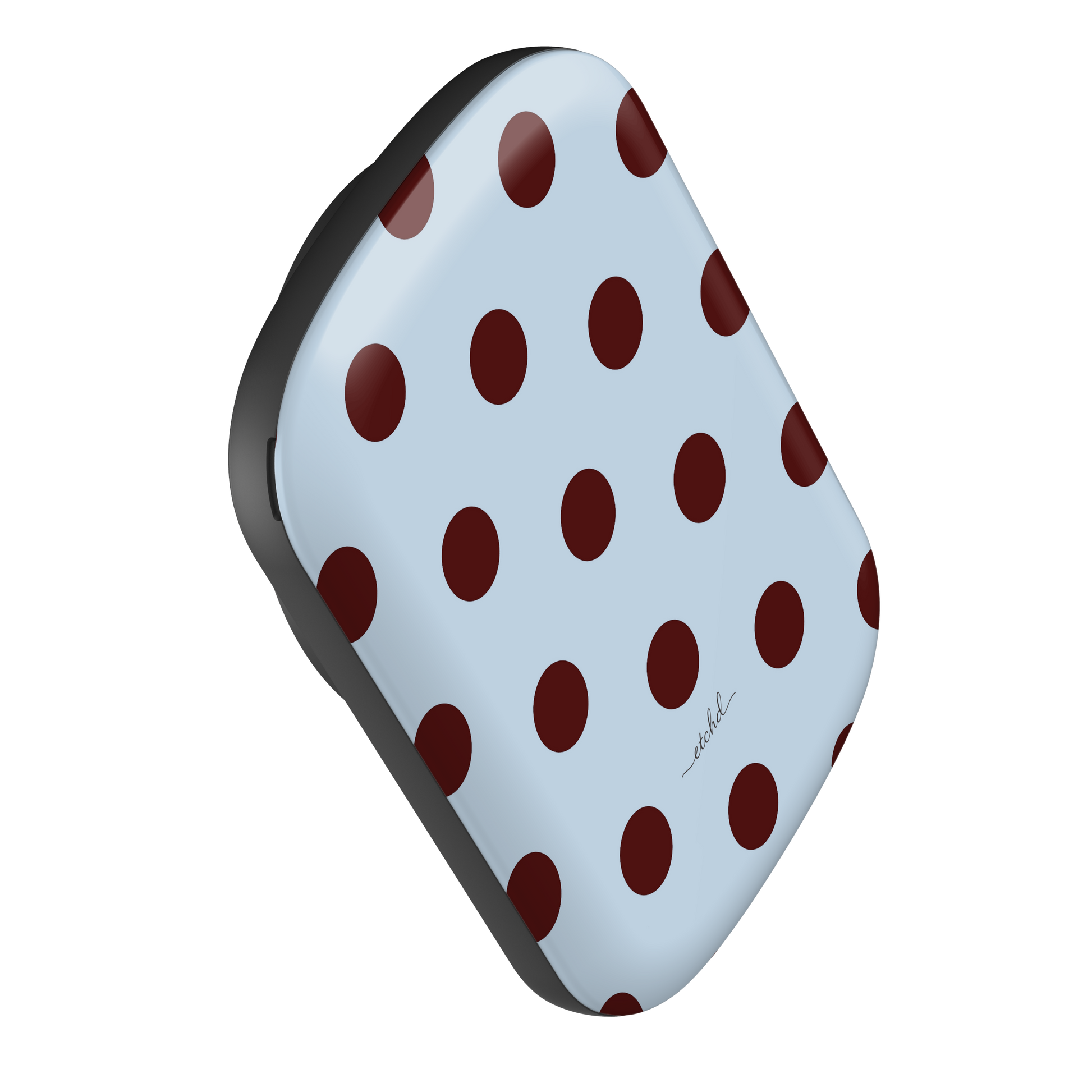Blue & Cherry Polka Dot Magnetic Powerbank by etchd, view 7
