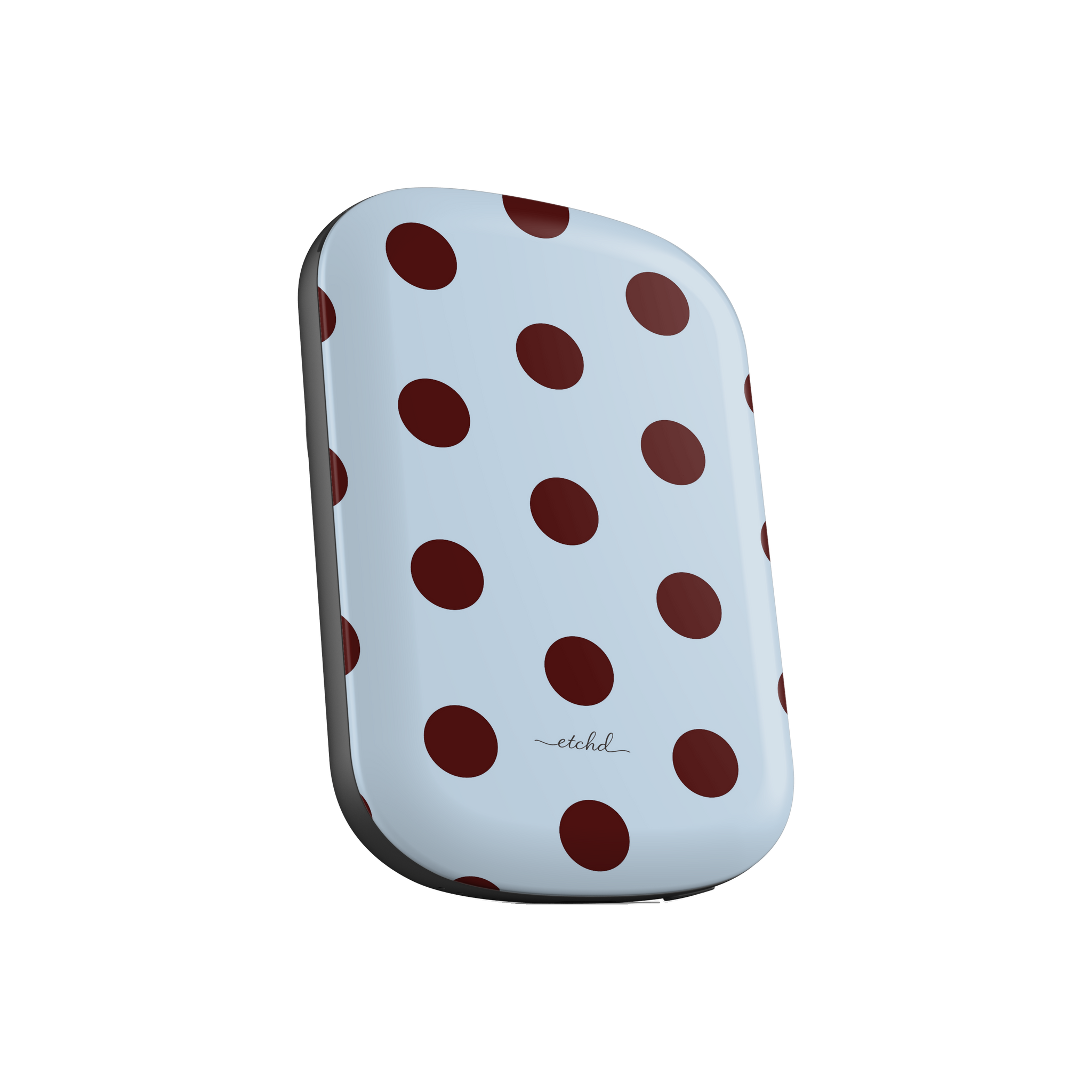 Blue & Cherry Polka Dot Magnetic Powerbank by etchd, view 6
