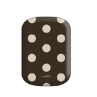 Cream & Brown Polka Dot Magnetic Powerbank