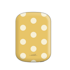 Cream & Butter Polka Dot Magnetic Powerbank