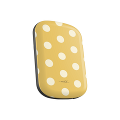 Cream & Butter Polka Dot Magnetic Powerbank by etchd, view 2