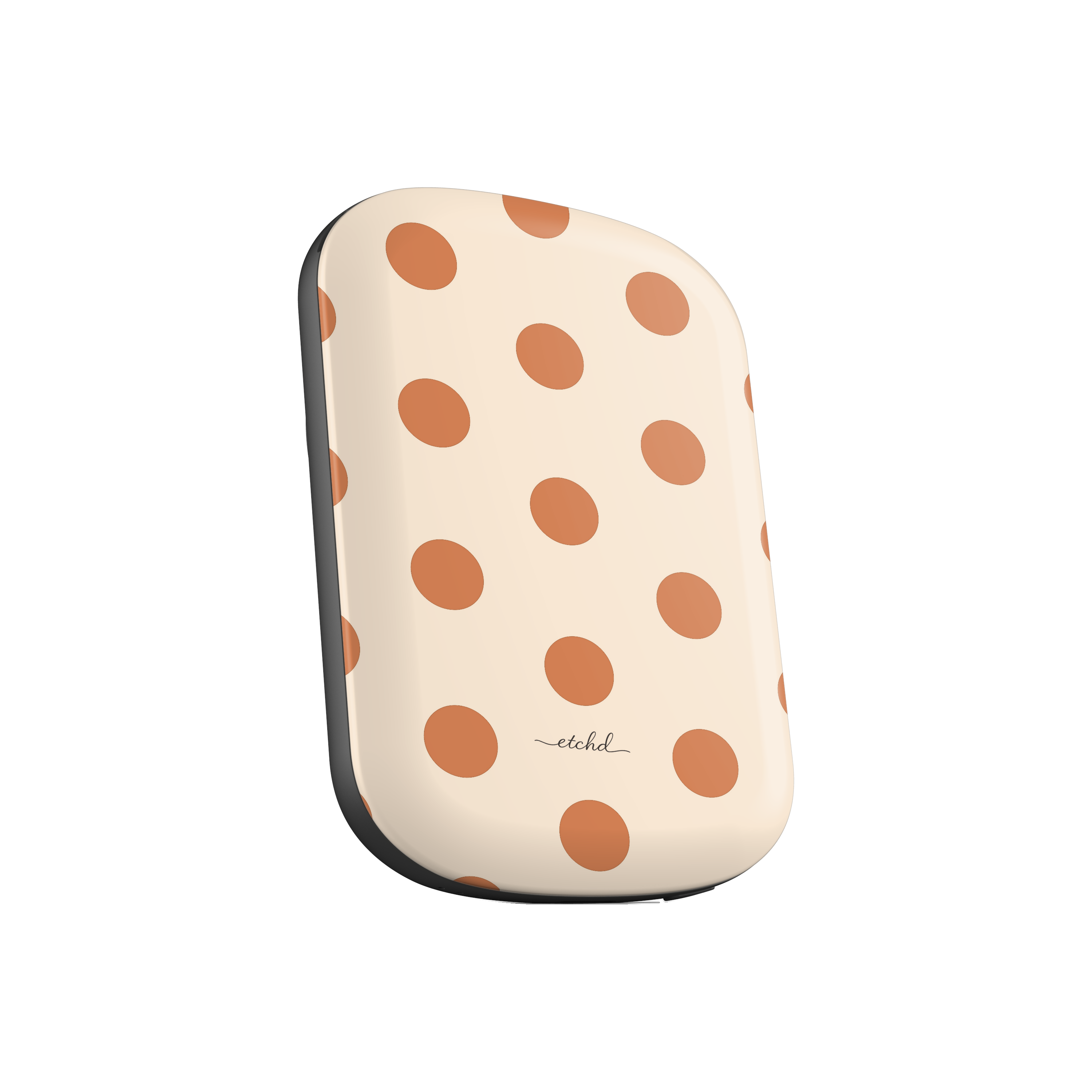 Terracotta Polka Dot Magnetic Powerbank by etchd, view 2