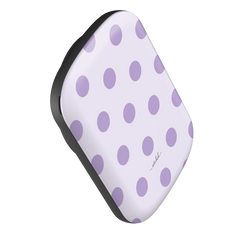 Lilac Polka Dot Magnetic Powerbank by etchd, view 3