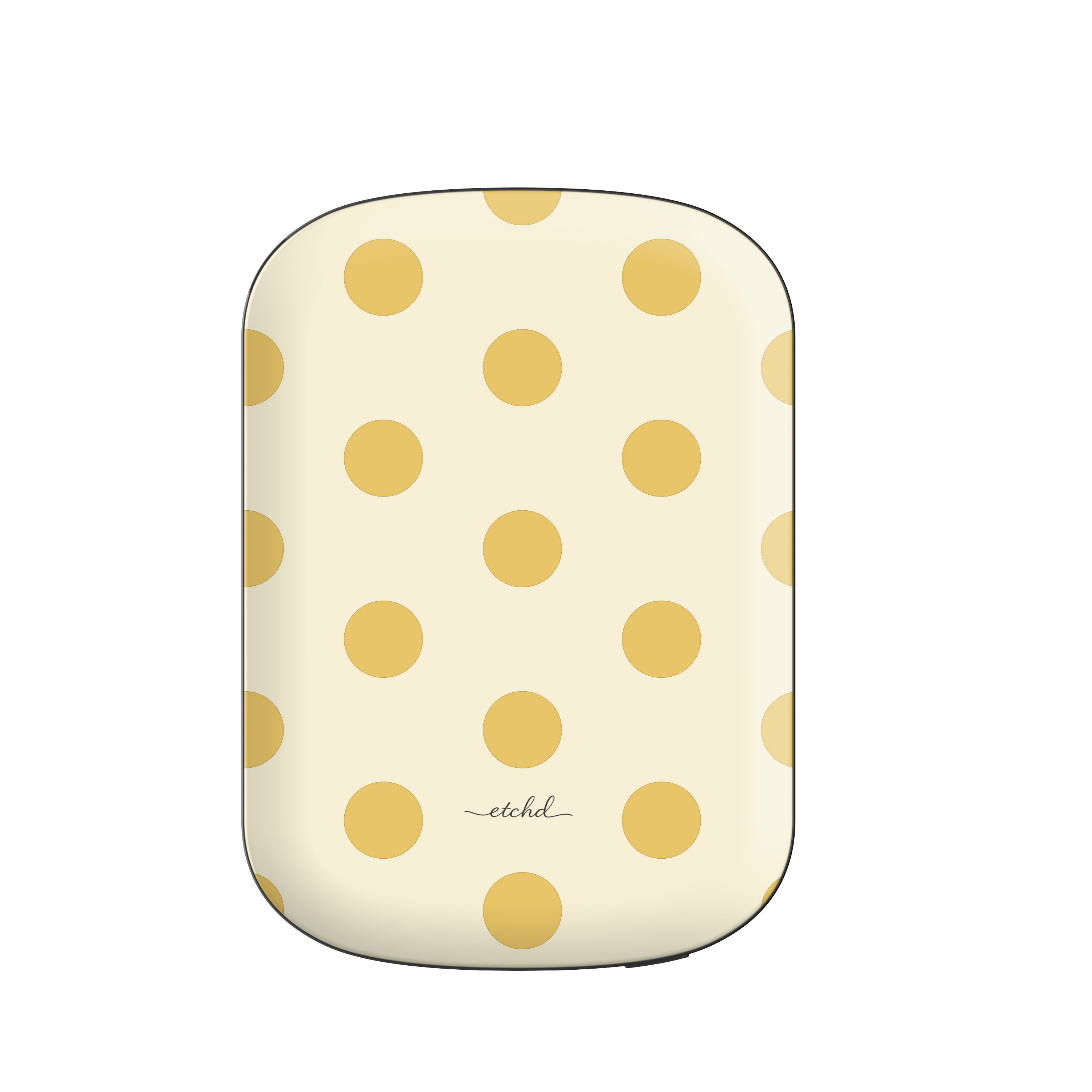 Butter & Cream Polka Dot Magnetic Powerbank by etchd