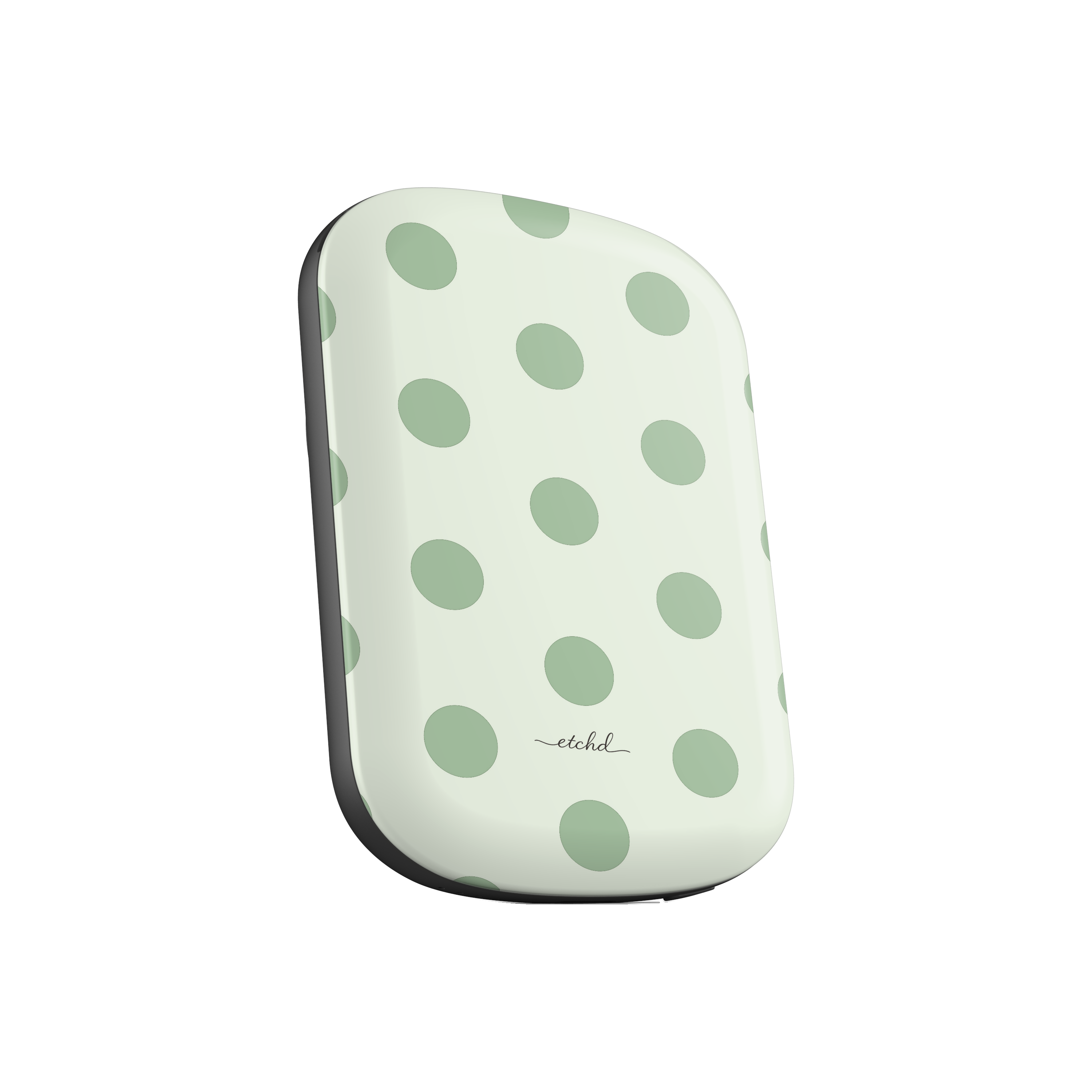 Sage Polka Dot Magnetic Powerbank by etchd, view 2