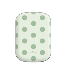 Sage Polka Dot Magnetic Powerbank by etchd