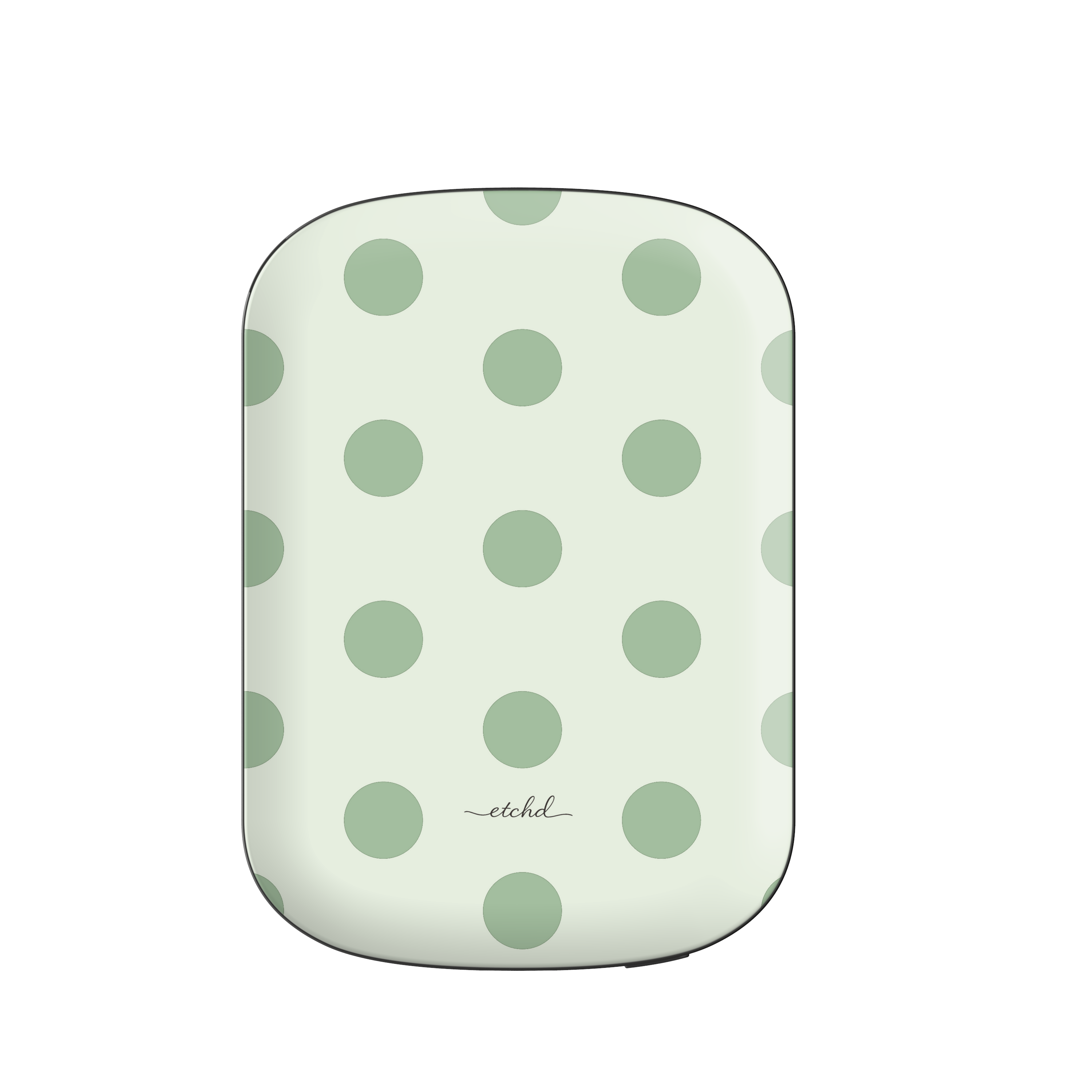Sage Polka Dot Magnetic Powerbank by etchd