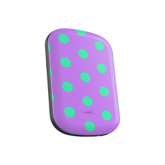 Hypermint And Lilac Polka Dot Magnetic Powerbank by etchd, view 2