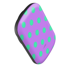 Hypermint And Lilac Polka Dot Magnetic Powerbank by etchd, view 3