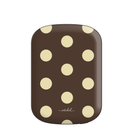 Brown & Butter Polka Dot Magnetic Powerbank