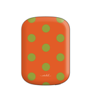 Wasabi & Persimmon Polka Dot Magnetic Powerbank