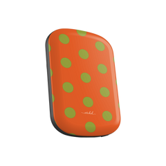 Wasabi And Persimmon Polka Dot Magnetic Powerbank by etchd, view 2