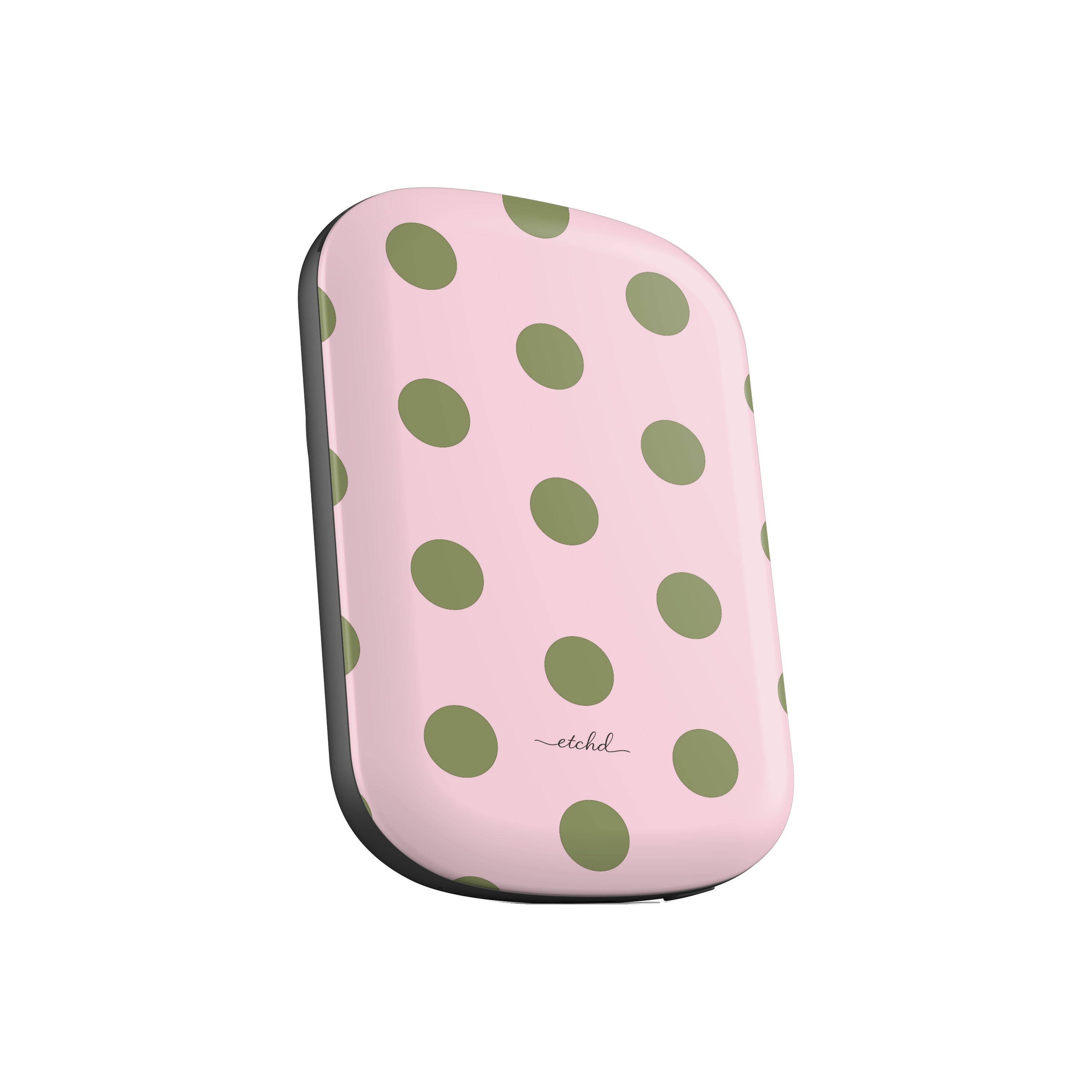 Green & Pink Polka Dot Magnetic Powerbank by etchd, view 2