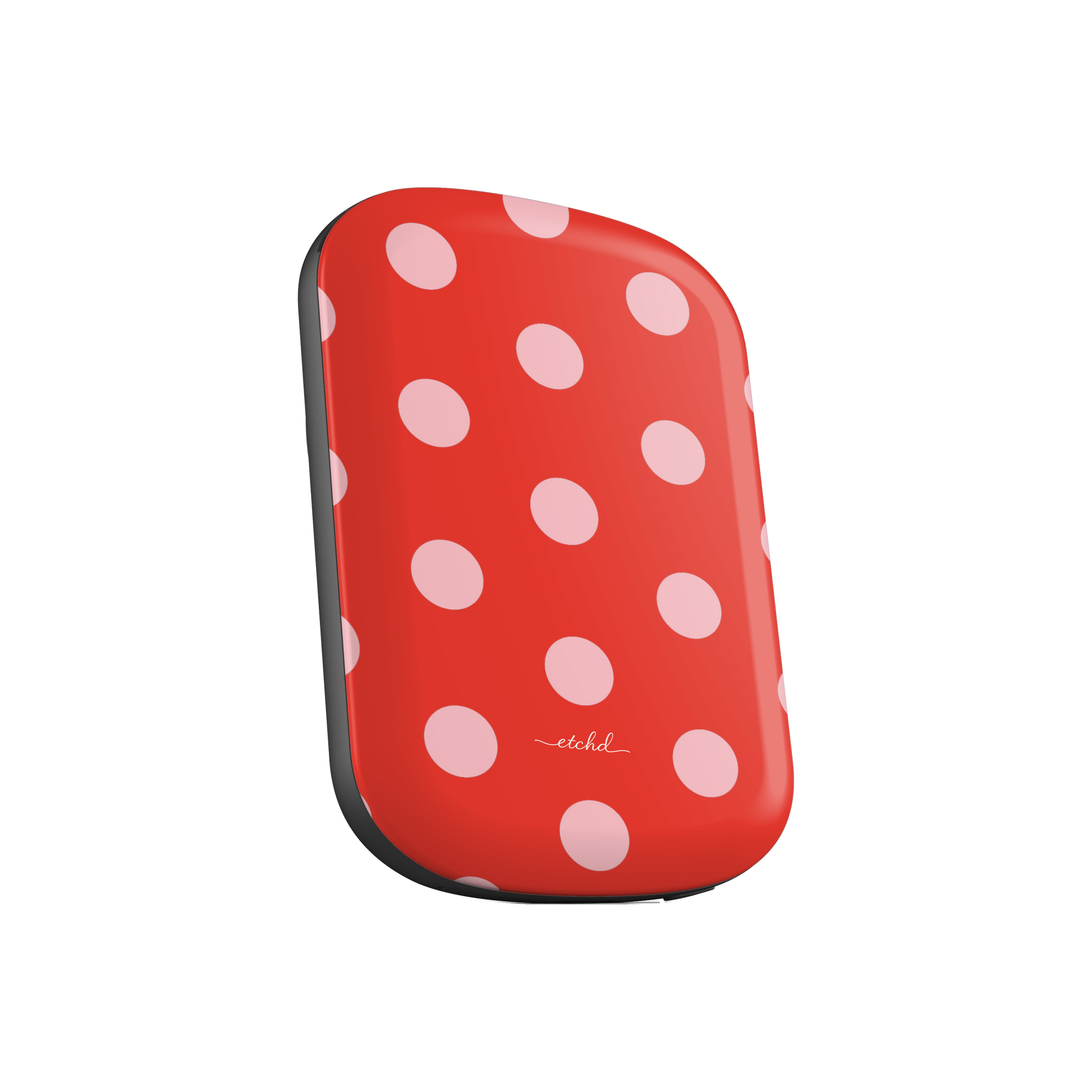 Blush And Poppy Polka Dot Magnetic Powerbank by etchd, view 2