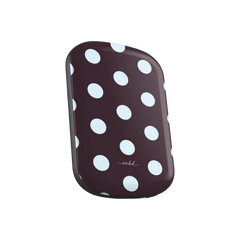 Blue And Plum Polka Dot Magnetic Powerbank by etchd, view 2