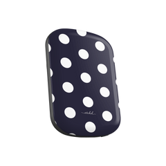White And Navy Polka Dot Magnetic Powerbank by etchd, view 2