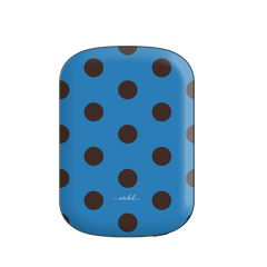 Espresso And Cerulean Polka Dot Magnetic Powerbank by etchd, view 5