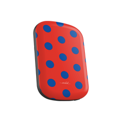 Cobalt And Poppy Polka Dot Magnetic Powerbank by etchd, view 2
