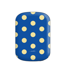 Butter And Cobalt Polka Dot Magnetic Powerbank by etchd