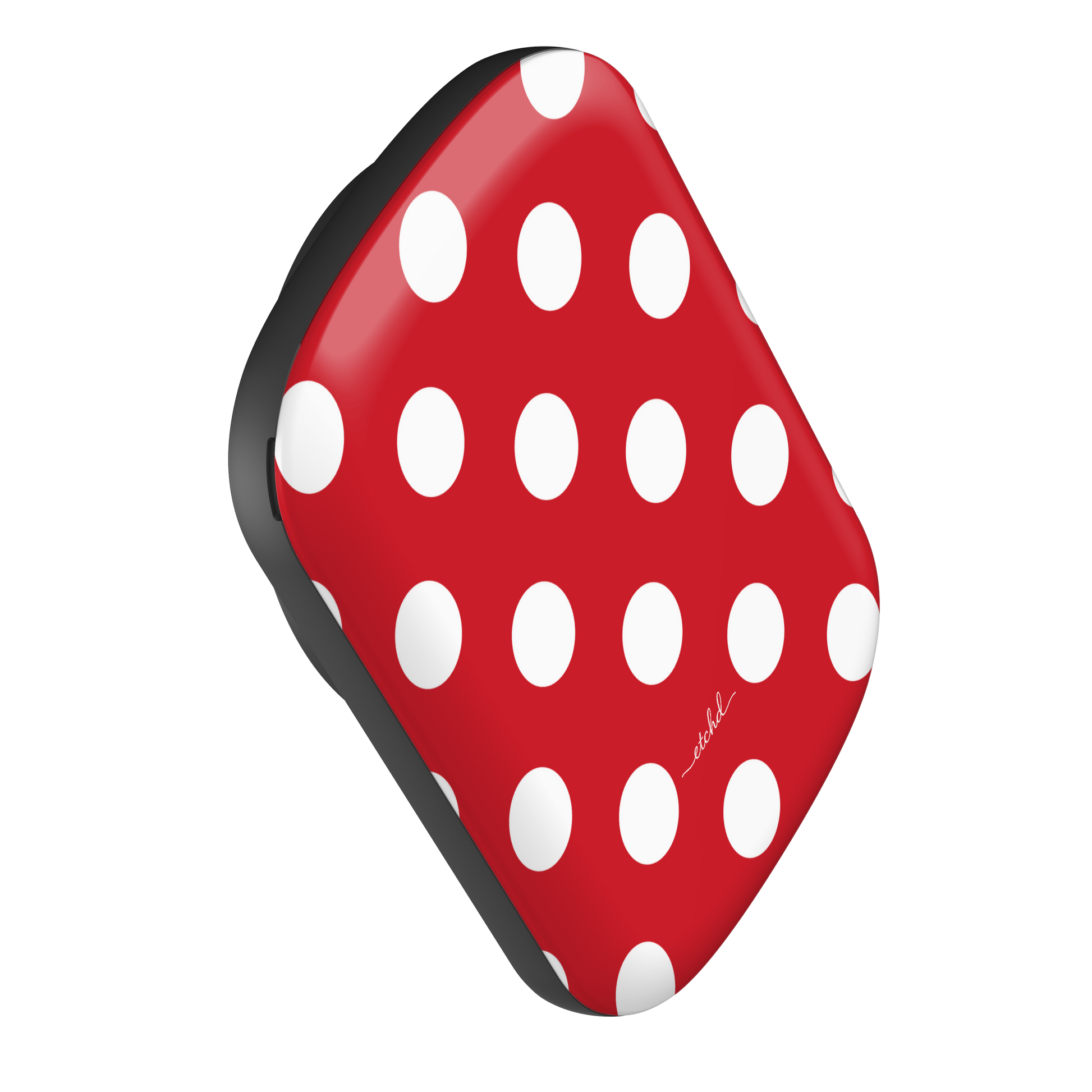 Classic Red Polka Dot Magnetic Powerbank by etchd, view 3