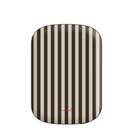 Cream & Brown Striped Powerbank magnetico