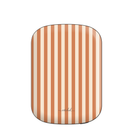 Terracotta & Cream Striped Magnetic Powerbank