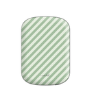 Sage & Cream Striped Diagonal Batería externa magnética