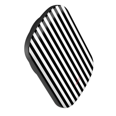 Black & White Striped Batería externa magnética de etchd, vista 3