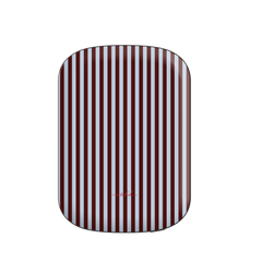Blue & Cherry Striped Magnetic Powerbank by etchd