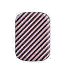 Blue & Cherry Striped Diagonal Magnetic Powerbank