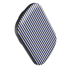 Navy & Cream Striped Magnetic Powerbank by etchd, view 3