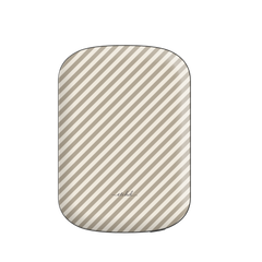 Neutral Striped Diagonal Magnetic Powerbank by etchd