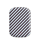 Plum & Blue Striped Diagonal Batería externa magnética