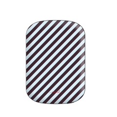 Plum & Blue Striped Diagonal Batería externa magnética de etchd