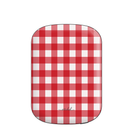 Classic Red & White Gingham Powerbank magnetico