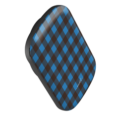 Cerulean & Espresso Gingham Batería externa magnética de etchd, vista 3