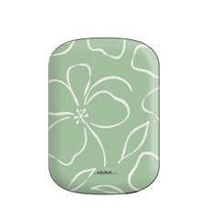 Sage & Cream Floral Powerbank magnetico di etchd