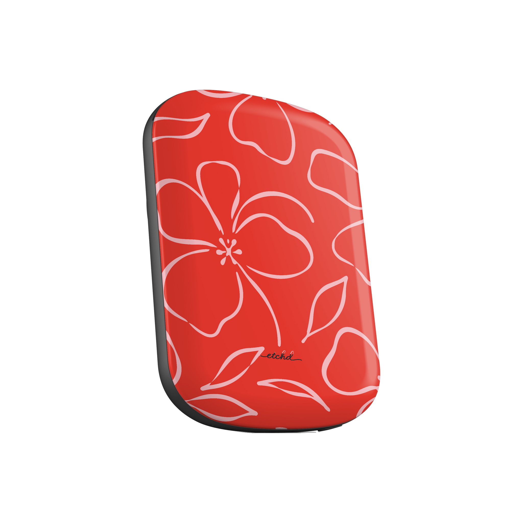 Poppy & Blush Floral Magnetic Powerbank by etchd, view 2