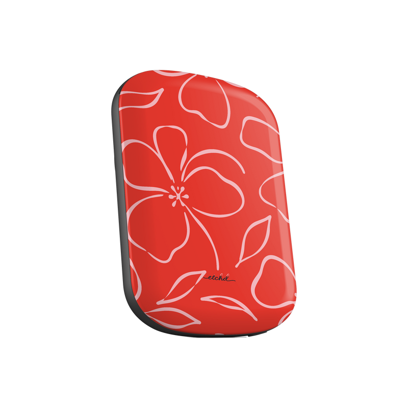Poppy & Blush Floral Magnetic Powerbank by etchd, view 2