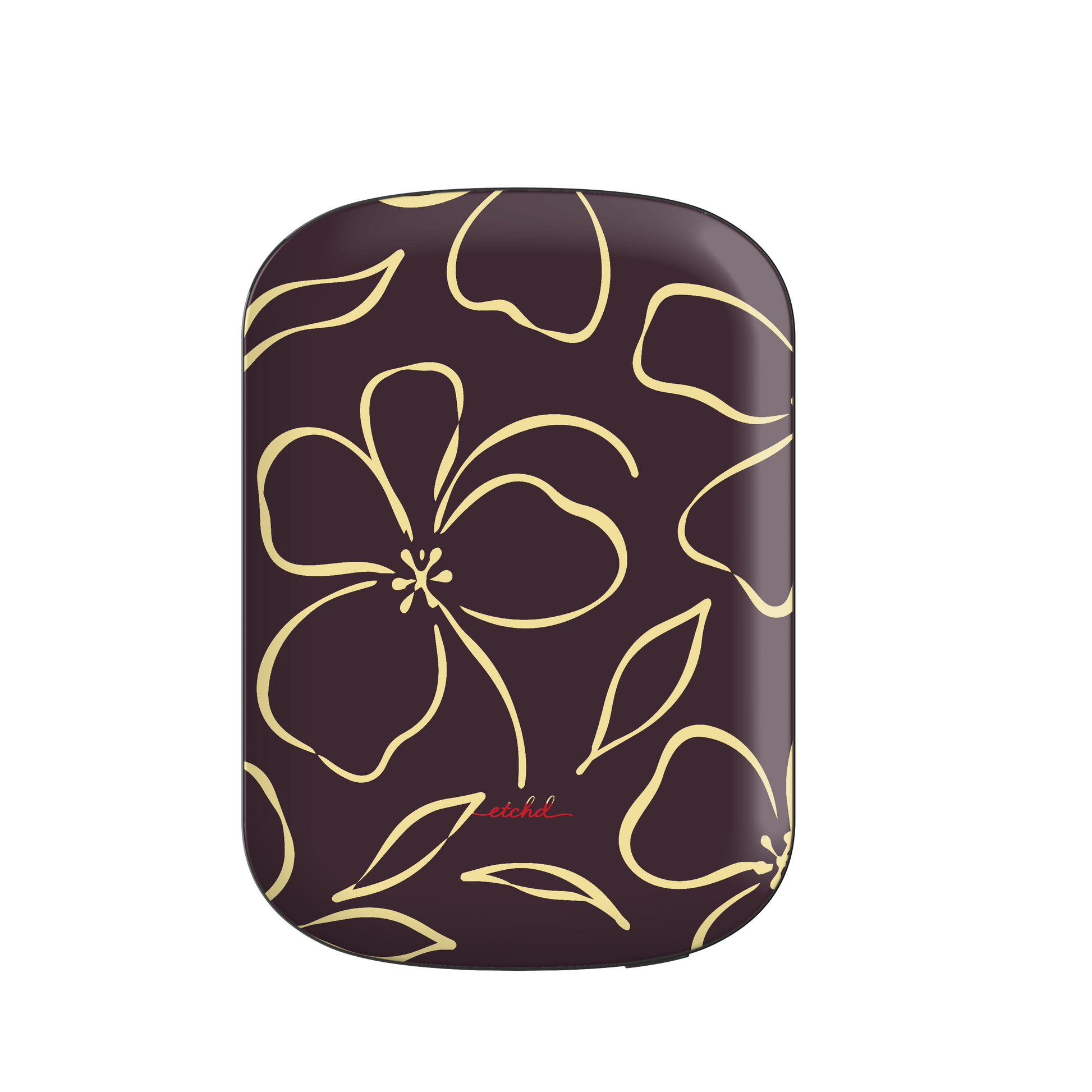 Plum & Butter Floral Magnetic Powerbank by etchd