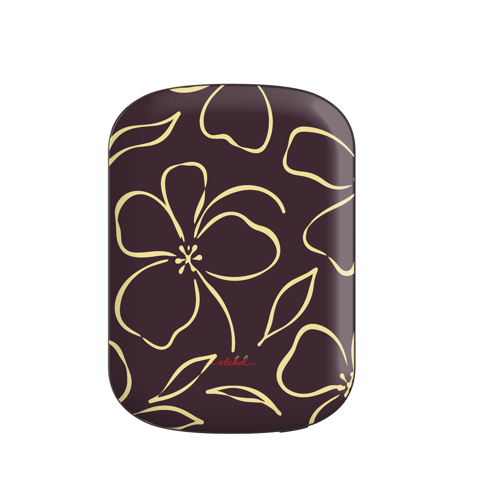 Plum & Butter Floral Magnetic Powerbank by etchd