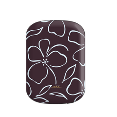 Plum & Blue Floral Magnetic Powerbank by etchd