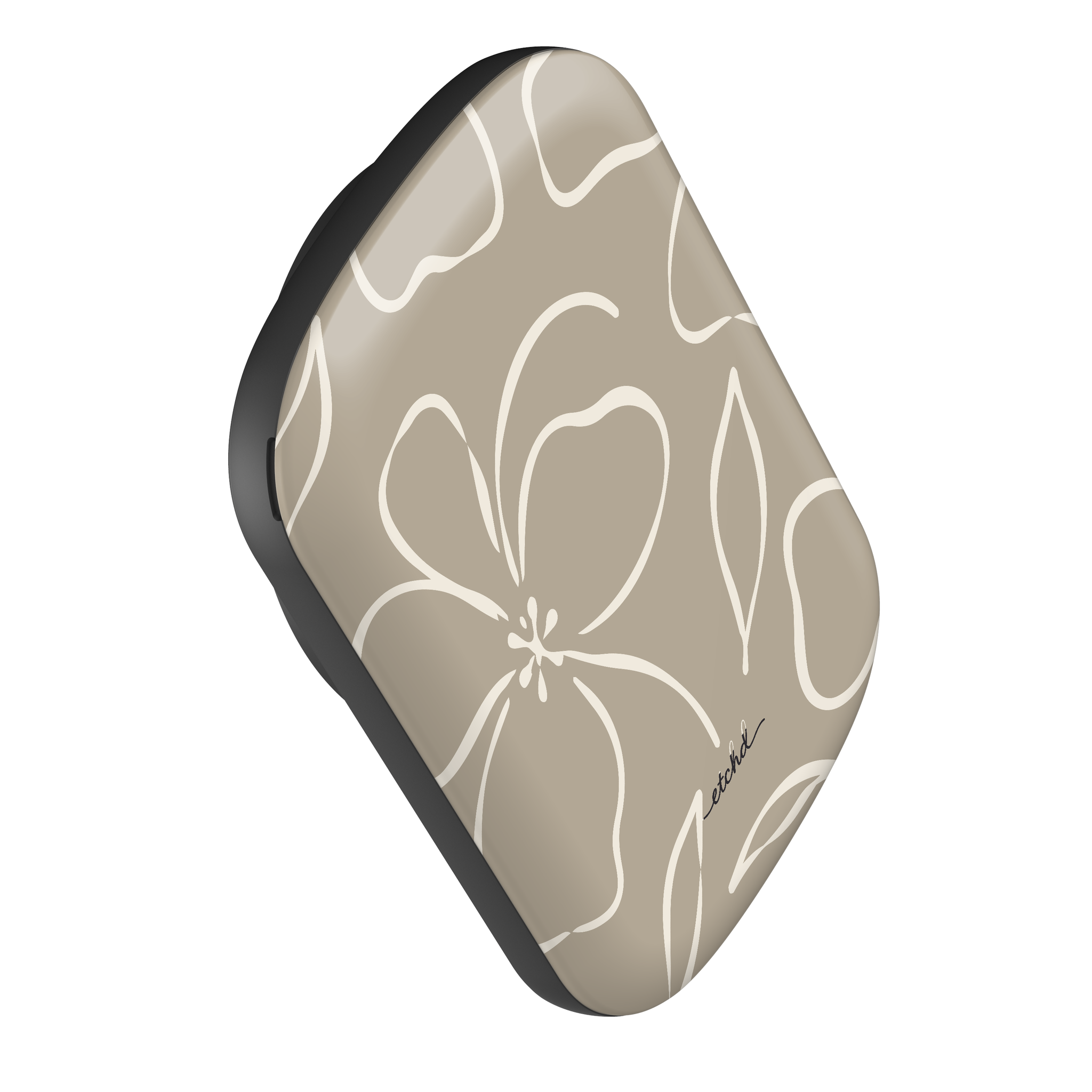 Neutral Floral Powerbank magnetico di etchd, vista 3